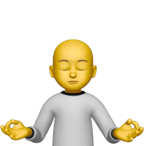 🧘‍♀️ Стикер «EMOJI MEMOJI» для Telegram