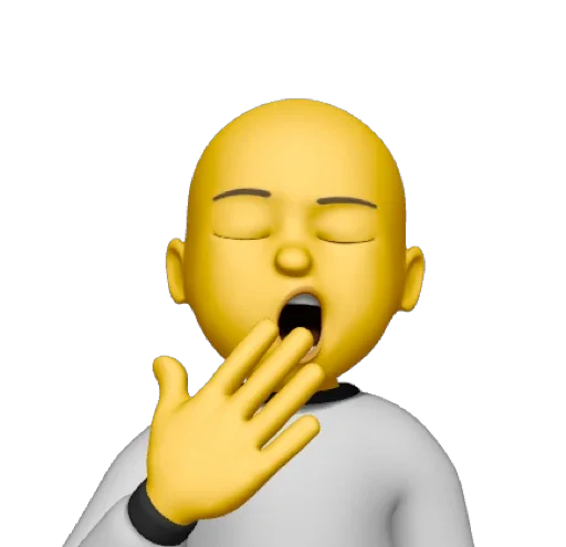 🥱 Стикер «EMOJI MEMOJI» для Telegram