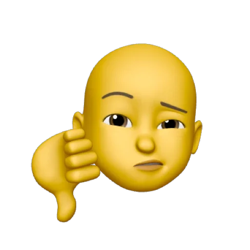 👎 Стикер «EMOJI MEMOJI» для Telegram