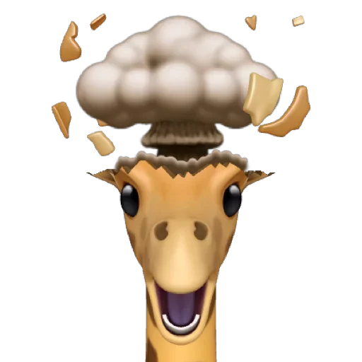 🦒 Стикер «Memoji Stickers iOS 13» для Telegram