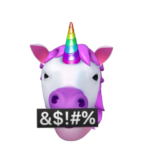 🦄 Стикер «Memoji Stickers iOS 13» для Telegram