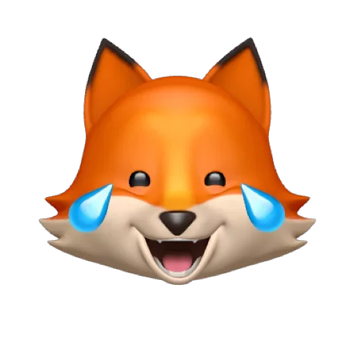 🦊 Стикер «Memoji Stickers iOS 13» для Telegram