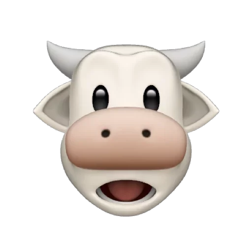 🐄 Стикер «Memoji Stickers iOS 13» для Telegram