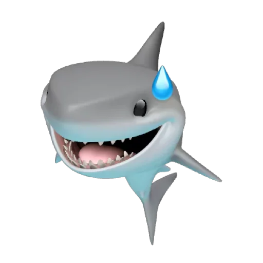 🦈 Стикер «Memoji Stickers iOS 13» для Telegram