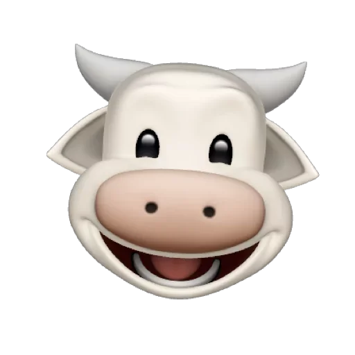 🐄 Стикер «Memoji Stickers iOS 13» для Telegram