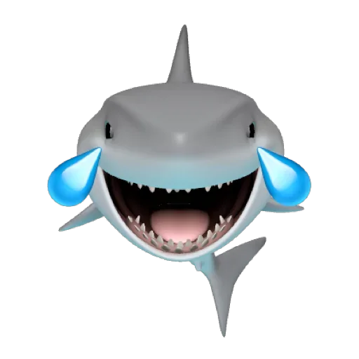 🦈 Стикер «Memoji Stickers iOS 13» для Telegram