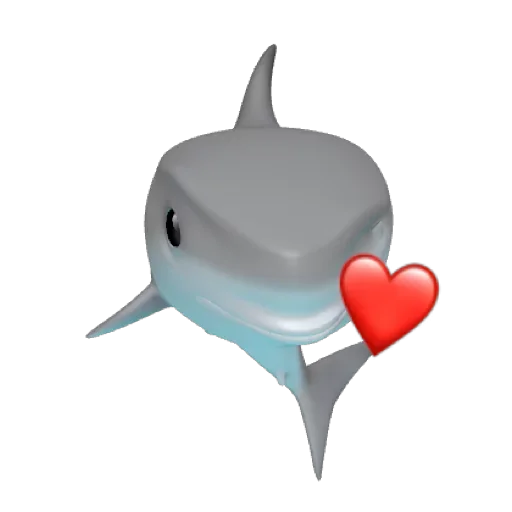 🦈 Стикер «Memoji Stickers iOS 13» для Telegram