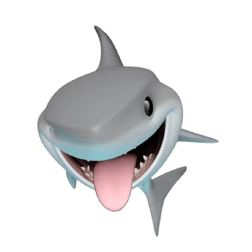 🦈 Стикер «Memoji Stickers iOS 13» для Telegram