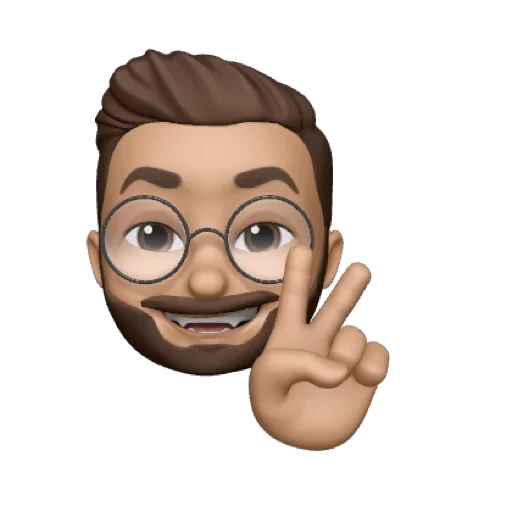 ✌️ Стикер «Memoji Stickers iOS 13» для Telegram