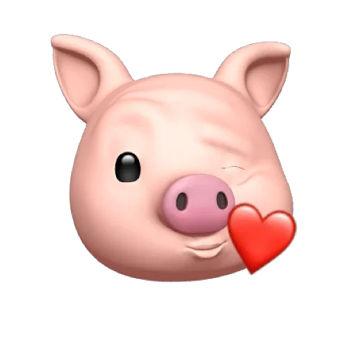 😘 Стикер «PIG MEMOJI» для Telegram