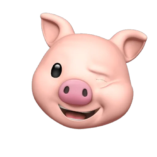 😉 Стикер «PIG MEMOJI» для Telegram