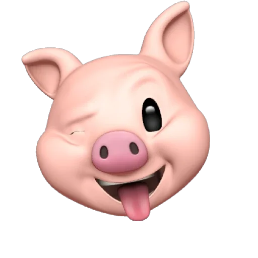 😜 Стикер «PIG MEMOJI» для Telegram