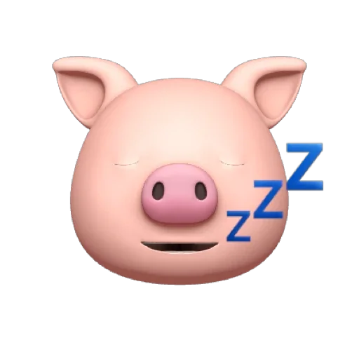 💤 Стикер «PIG MEMOJI» для Telegram