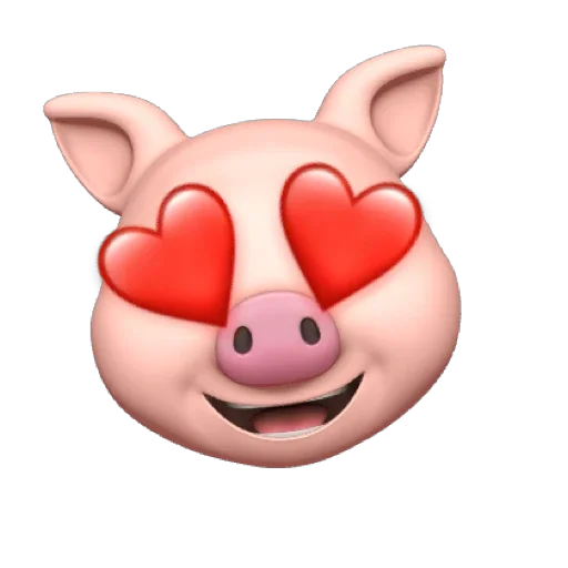 🥰 Стикер «PIG MEMOJI» для Telegram