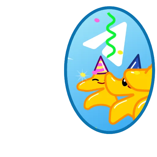 🎉 Стикер «Mem Star» для Telegram