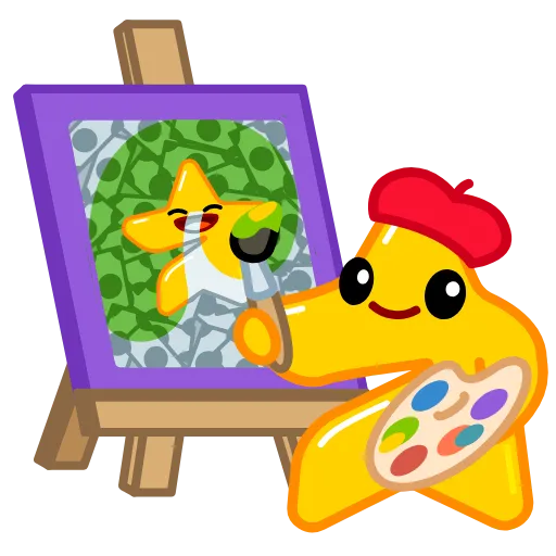 🎨 Стикер «Mem Star» для Telegram