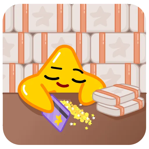 🤤 Стикер «Mem Star» для Telegram
