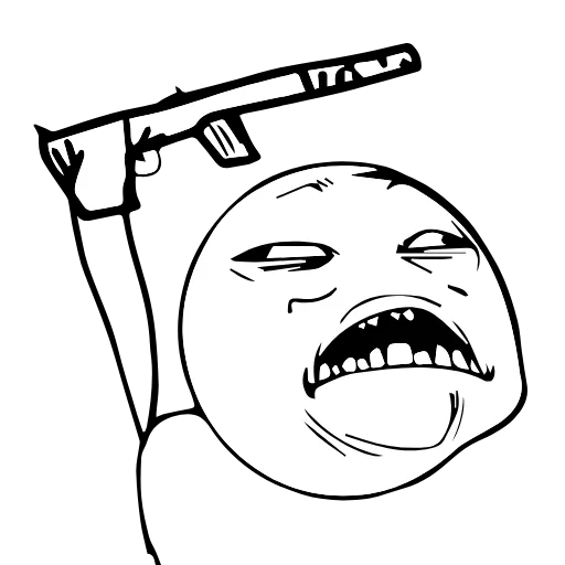 🔫 Стикер «Memes VK» для Telegram