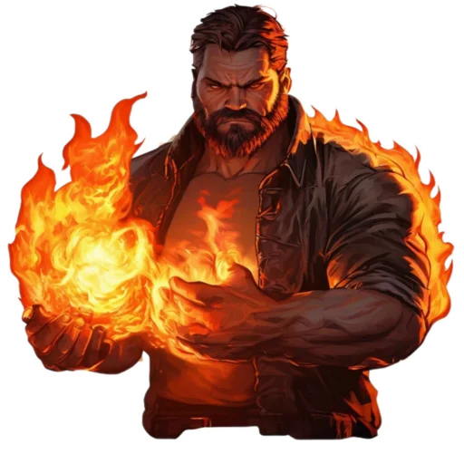 🔥 Стикер «Брутал» для Telegram
