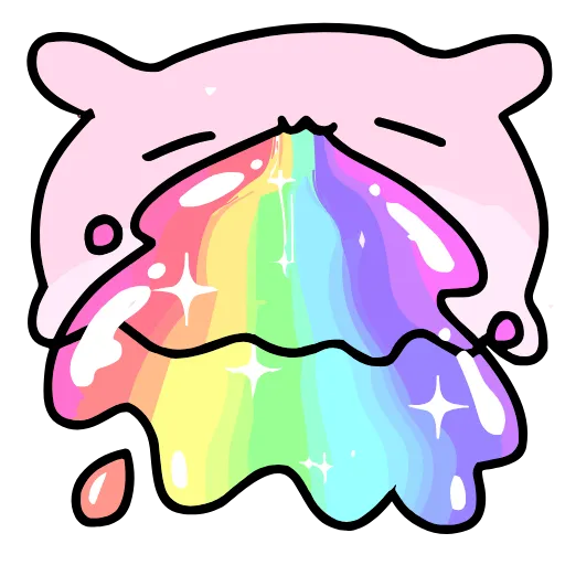 Стикер 19 Mendako #emoji #cute