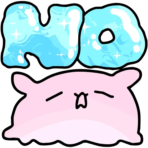 Стикер 17 Mendako #emoji #cute