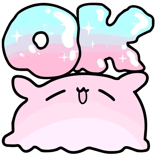Стикер 16 Mendako #emoji #cute
