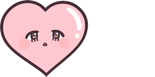 ❤️ Стикер «Menhera chibi» для Telegram
