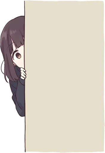 👀 Стикер «Menhera-chan» для Telegram