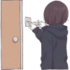 🚪 Эмодзи «Менхера тян» для Telegram