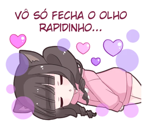 🥴 Стикер «Menhera cat» для Telegram