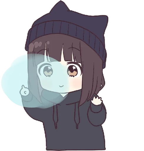 😍 Стикер «Menhera-chan 2» для Telegram