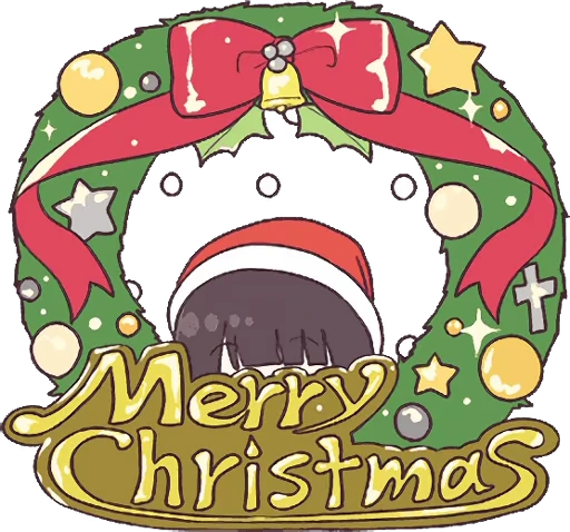 🎅 Стикер «Menhera-chan 2» для Telegram