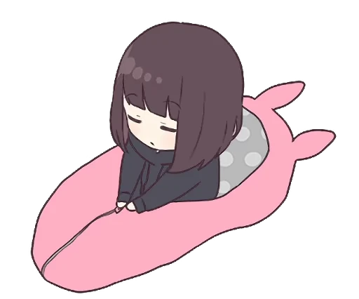 😪 Стикер «Menhera-chan 2» для Telegram