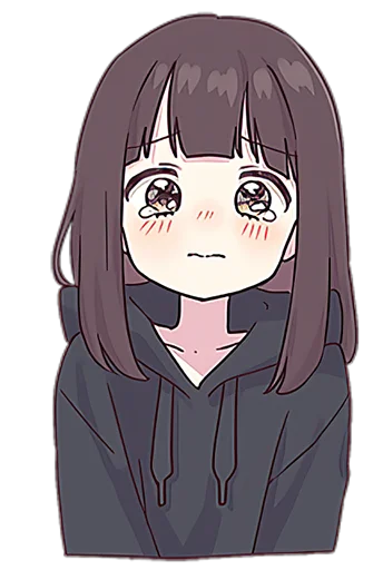 😢 Стикер «Menhera» для Telegram