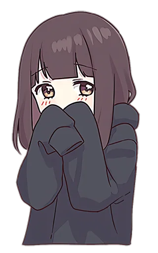 😳 Стикер «Menhera» для Telegram