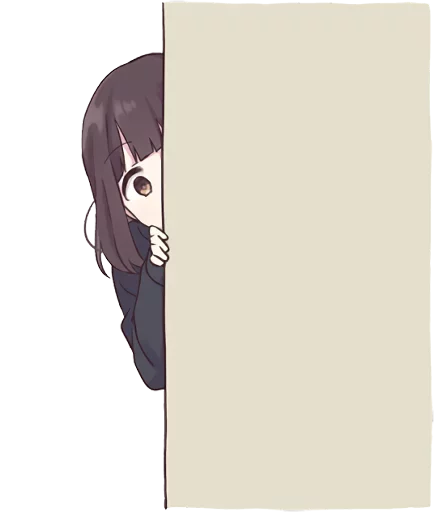 😶 Стикер «Menhera-chan-creditless» для Telegram