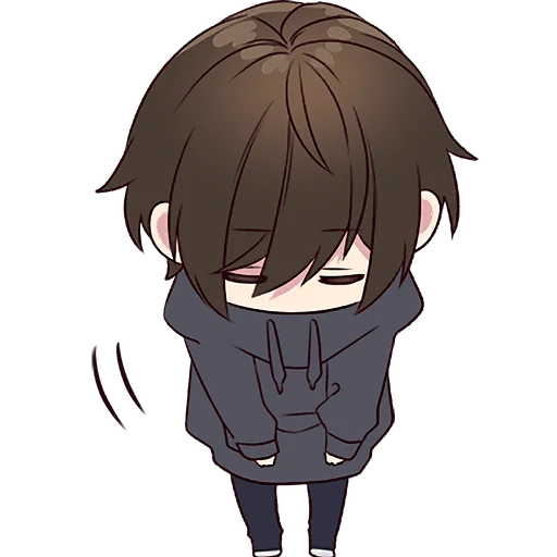 🥺 Стикер «Менхера кун 2» для Telegram