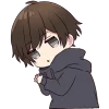 😨 Эмодзи «Менхера кун 2» для Telegram