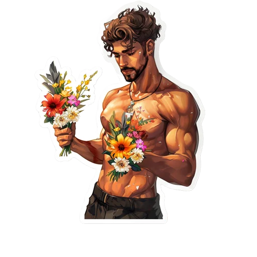 Стикерпак men 8 марта для Telegram