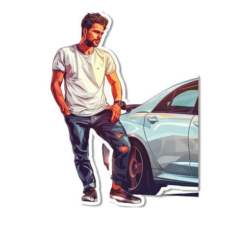 🥰 Стикер «Mens» для Telegram