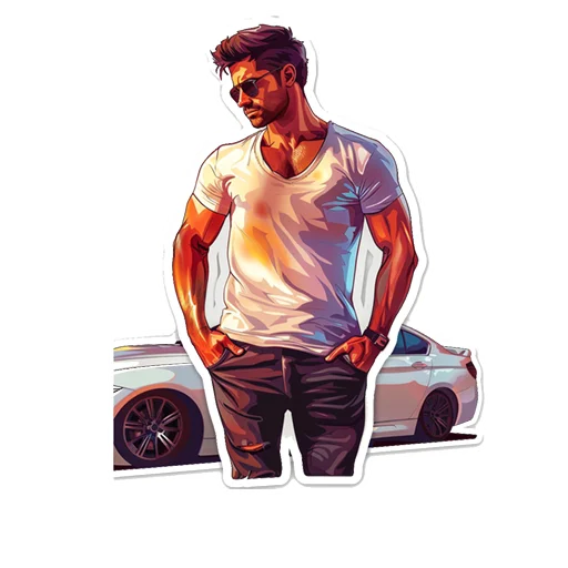 😍 Стикер «Mens» для Telegram