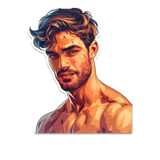 🥰 Стикер «Mens» для Telegram