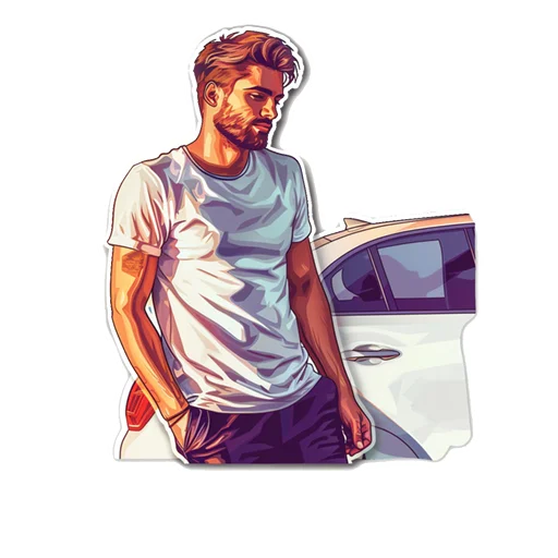 🥰 Стикер «Mens» для Telegram