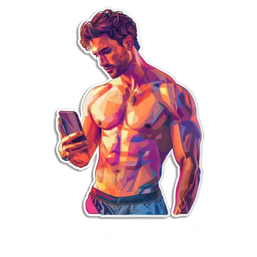 🥰 Стикер «Mens» для Telegram