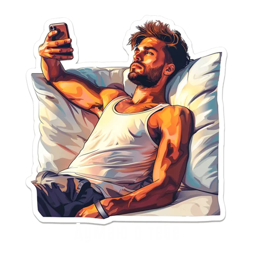 😍 Стикер «Mens» для Telegram