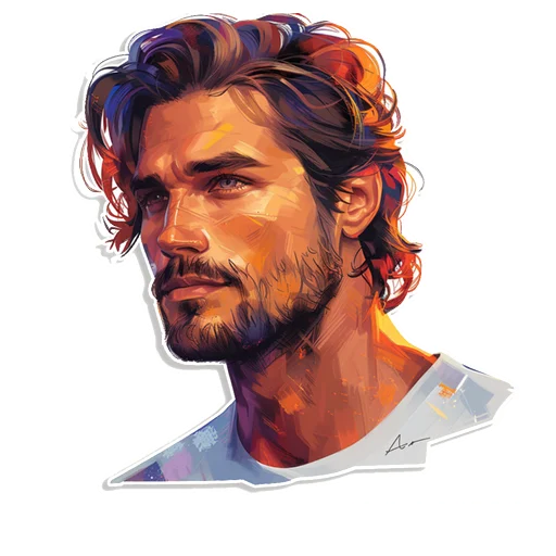 😍 Стикер «Mens» для Telegram