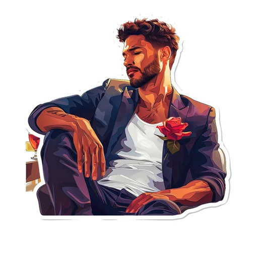 😍 Стикер «Mens» для Telegram