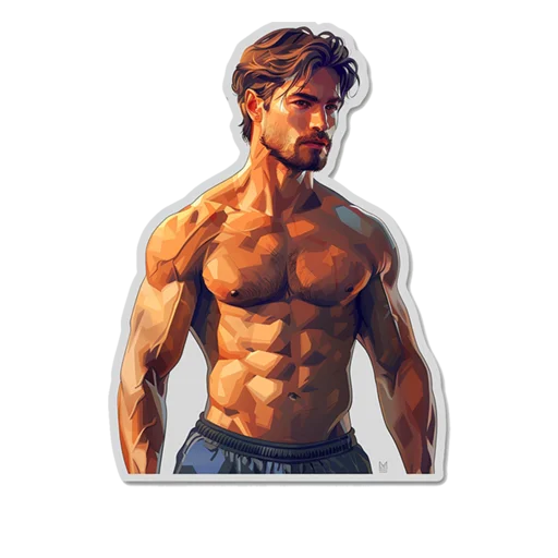 Стикерпак Mens для Telegram — скачать