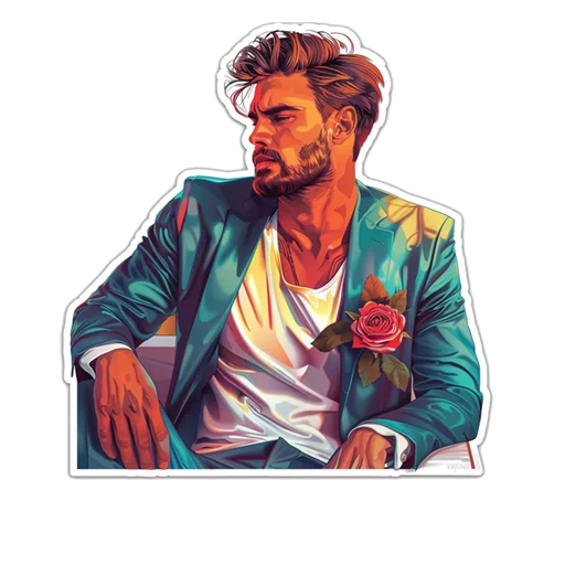 🥰 Стикер «Mens» для Telegram