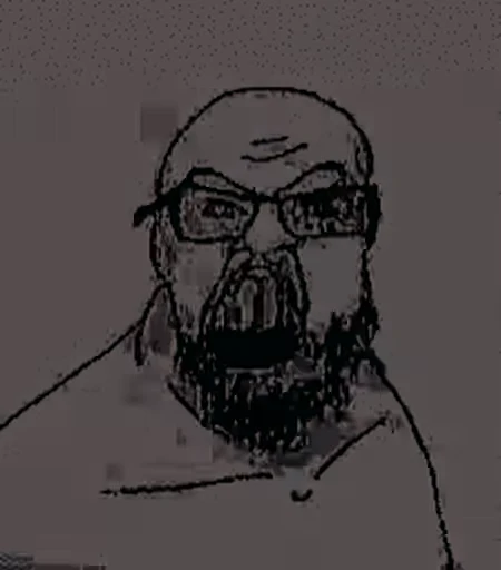 😠 Стикер «Mental Rot» для Telegram